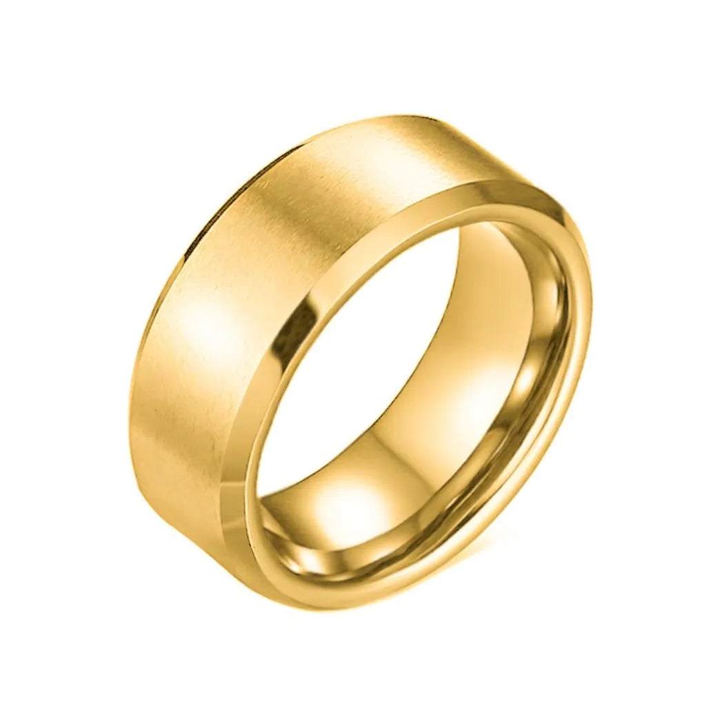 8MM Brushed Matte Ring