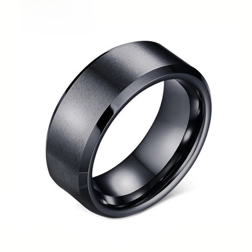 8MM Brushed Matte Ring