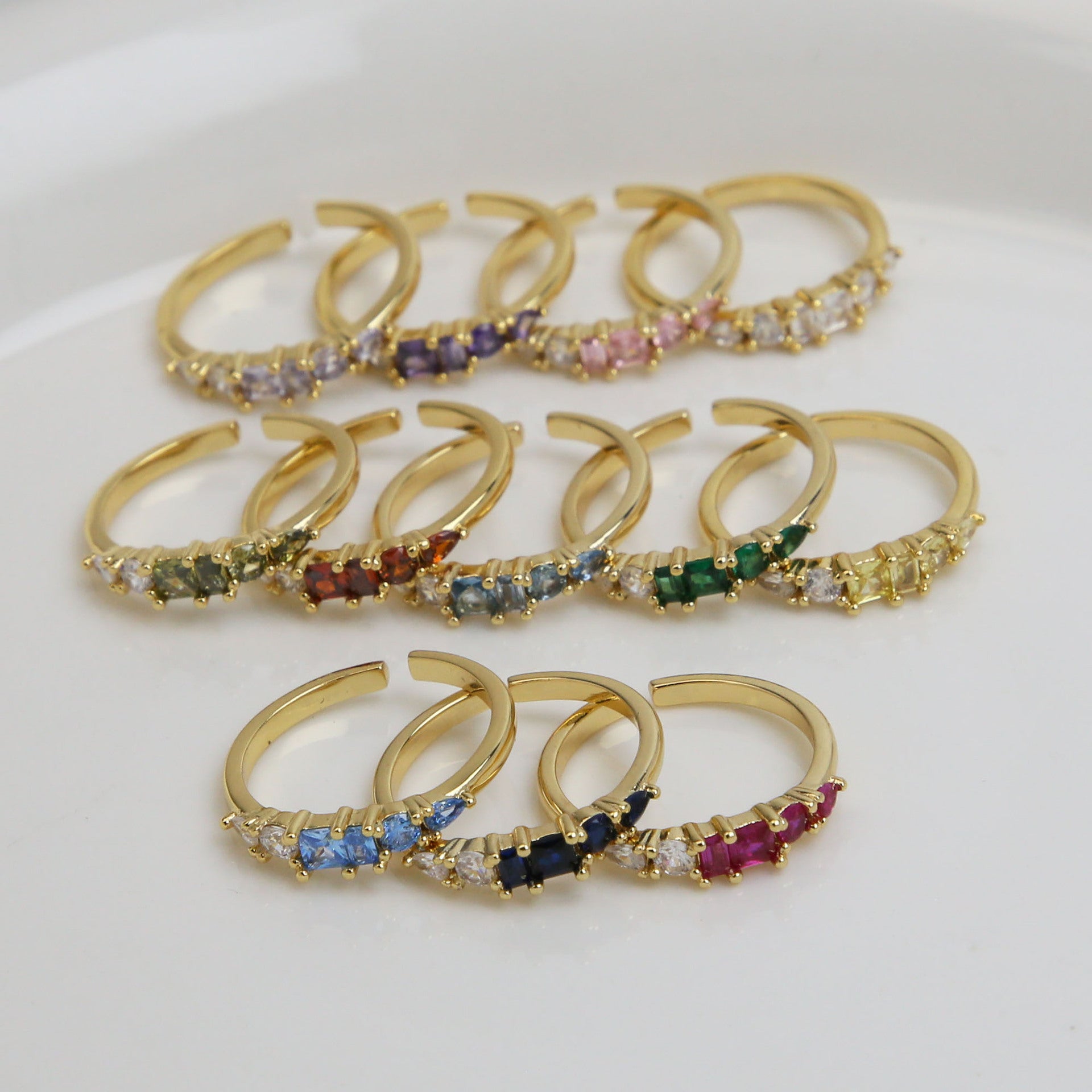 Minimal Birthstone Ring