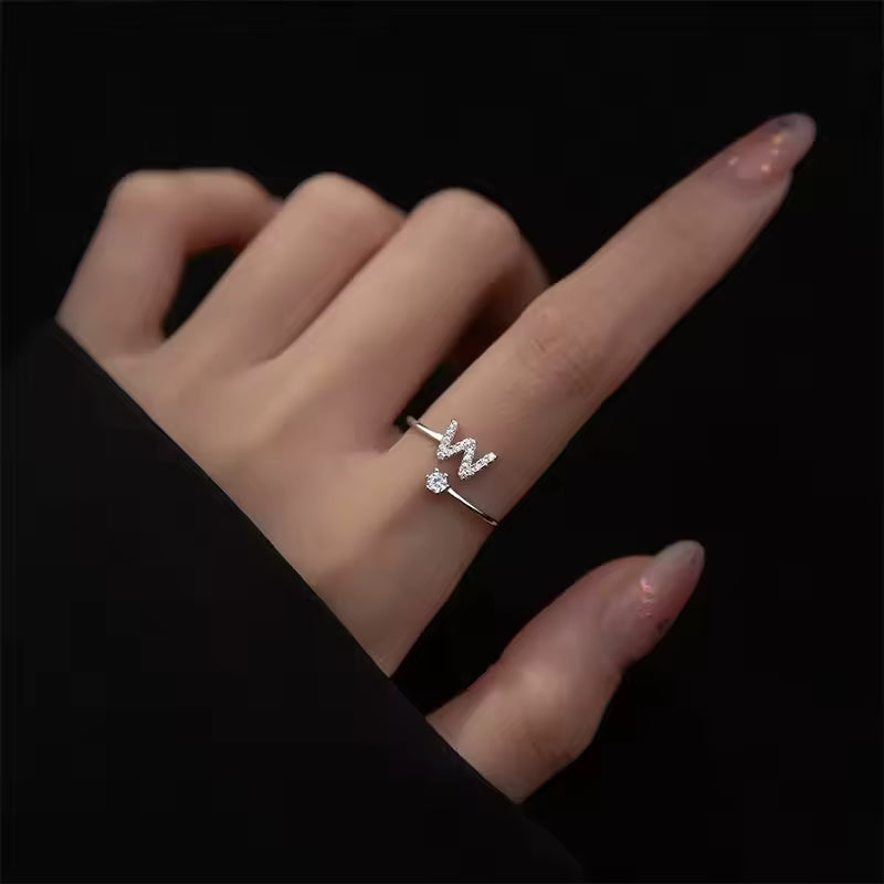 Initial Ring - Silver