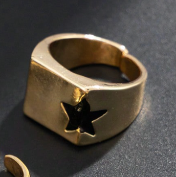 Star Square Ring