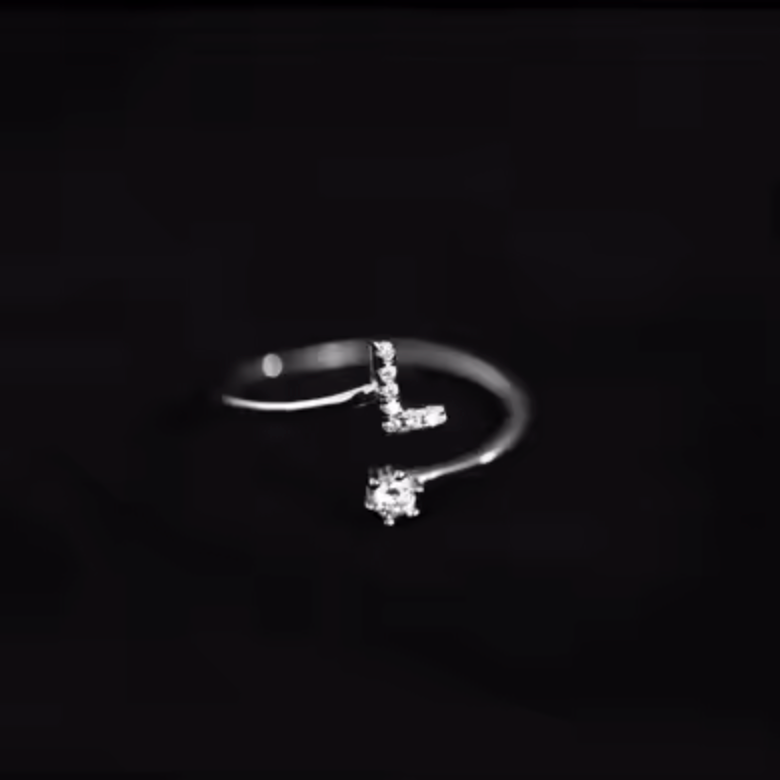 Initial Ring - Silver