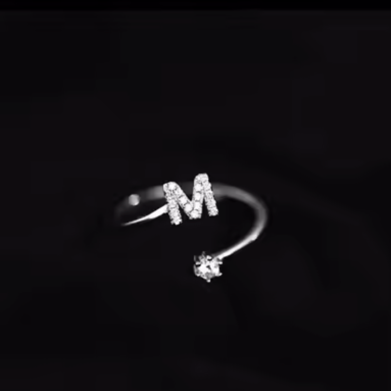 Initial Ring - Silver