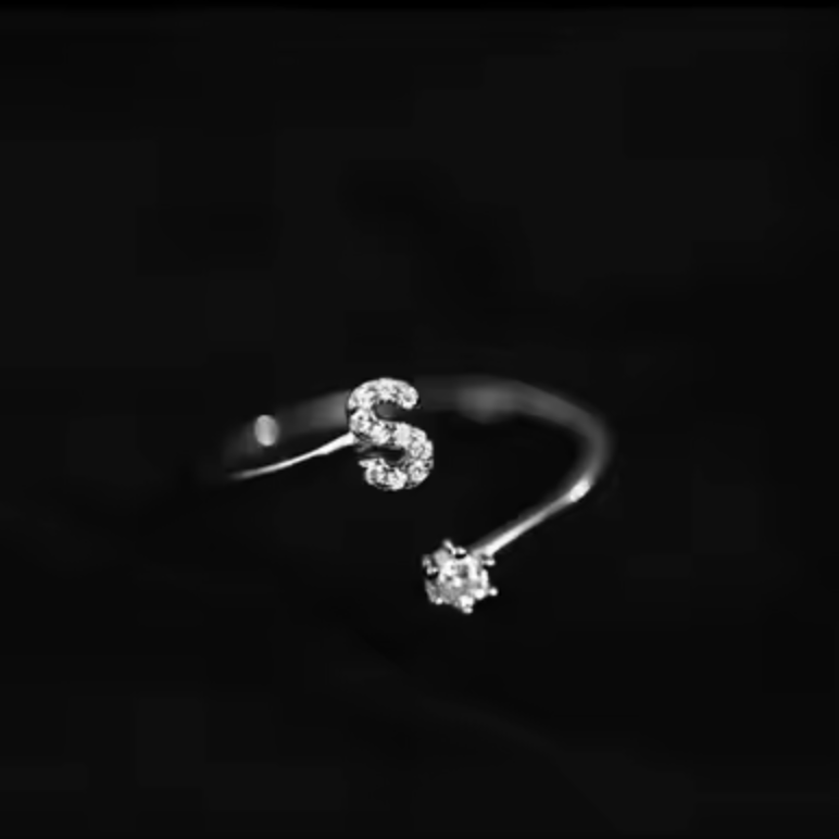 Initial Ring - Silver