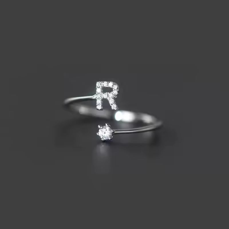 Initial Ring - Silver