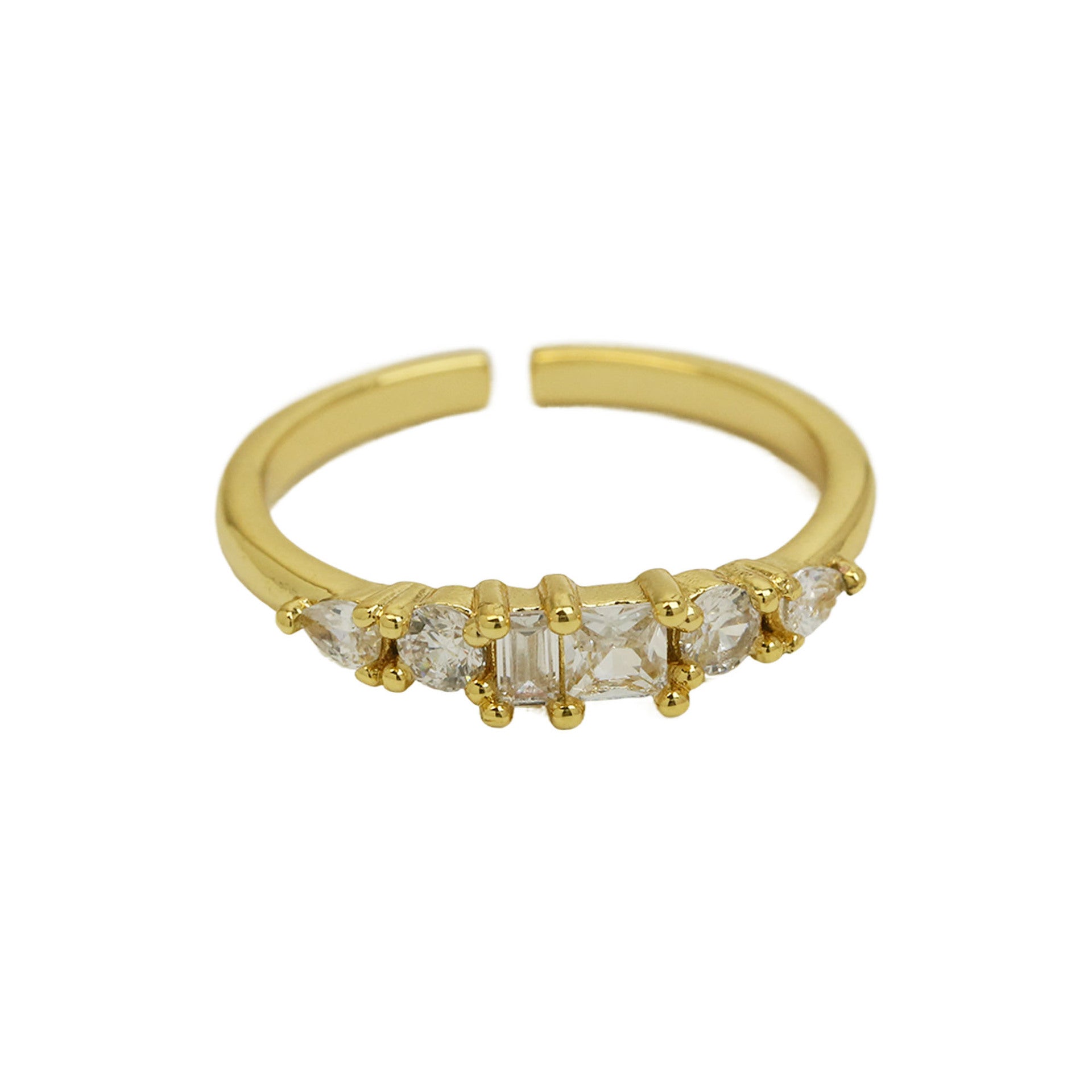 Minimal Birthstone Ring