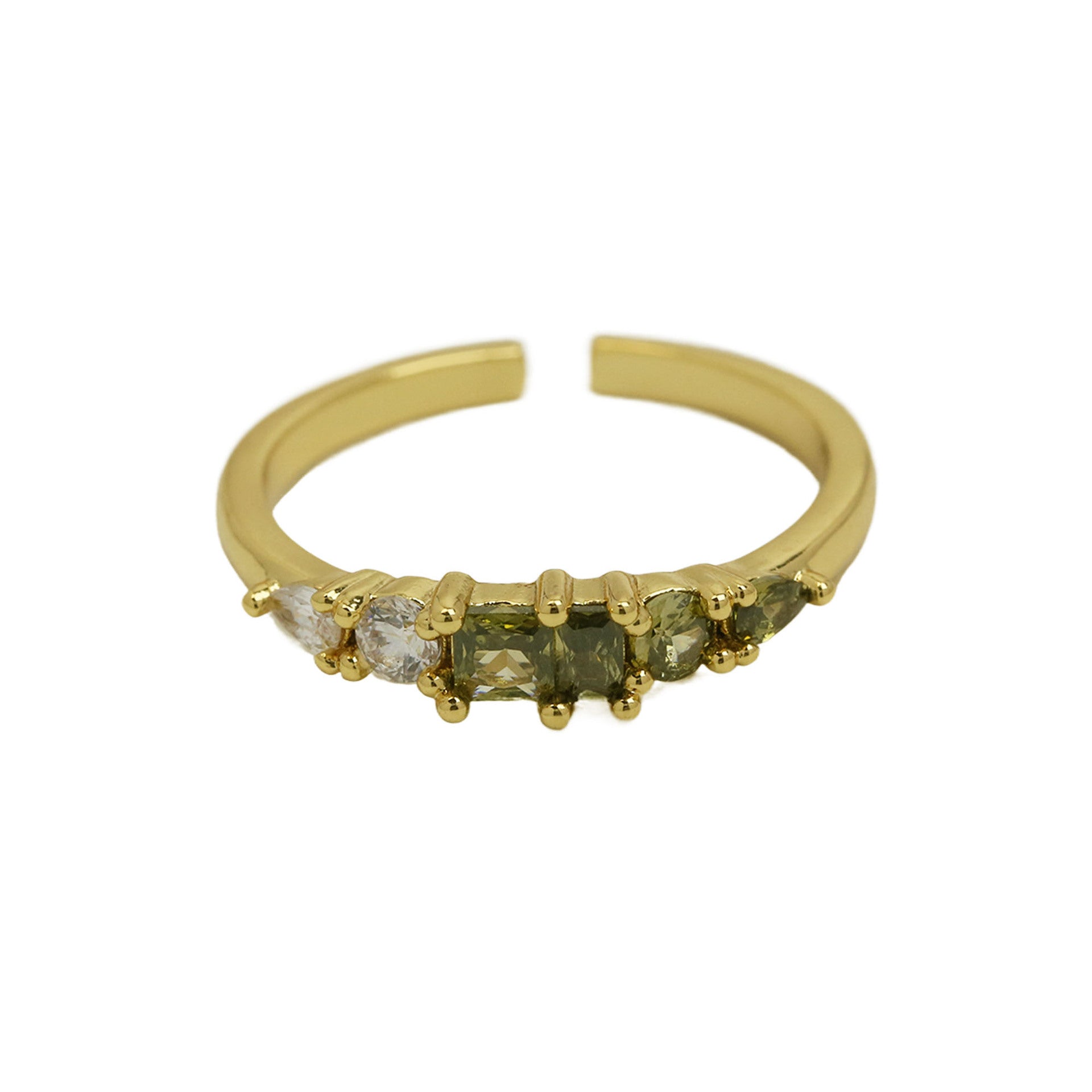 Minimal Birthstone Ring
