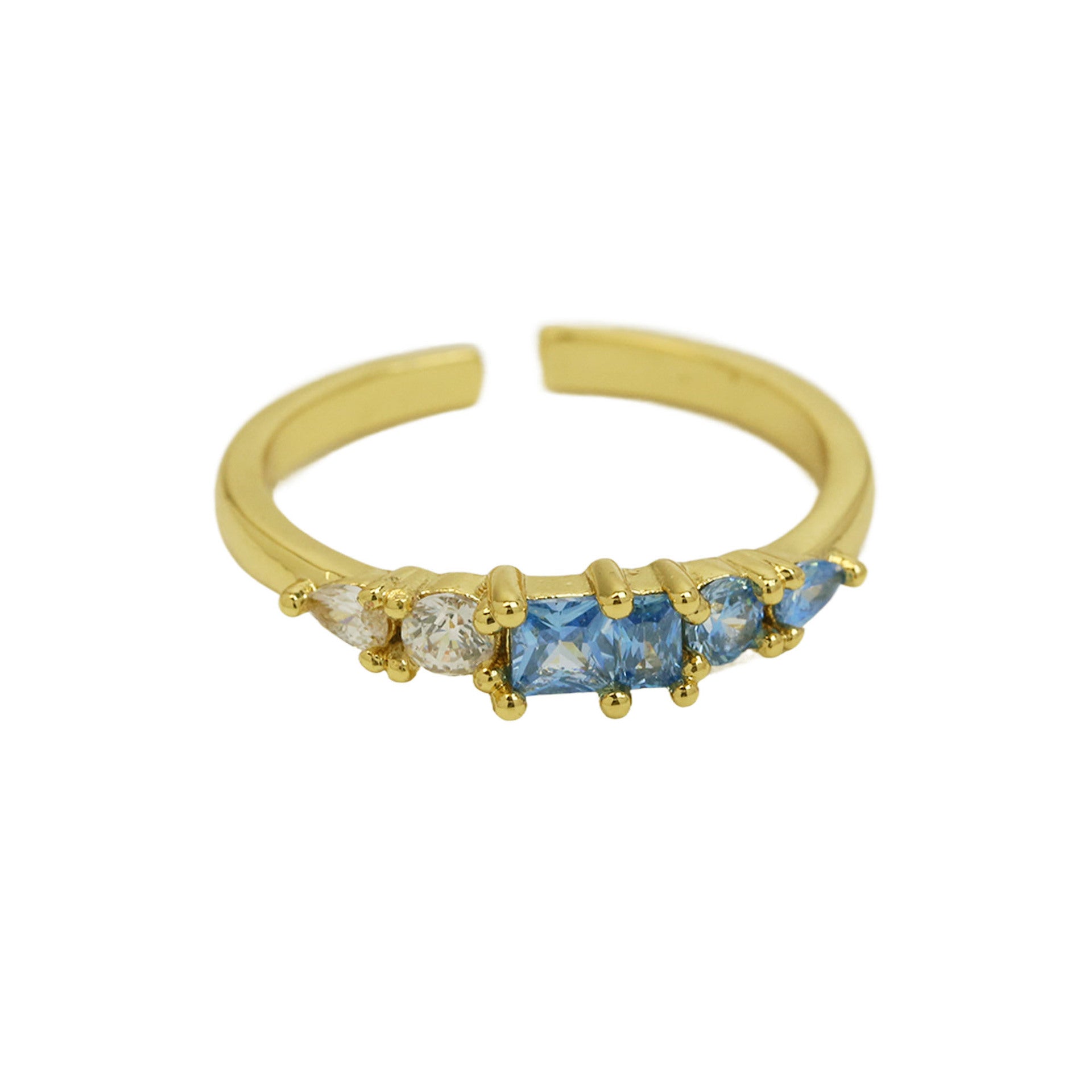 Minimal Birthstone Ring