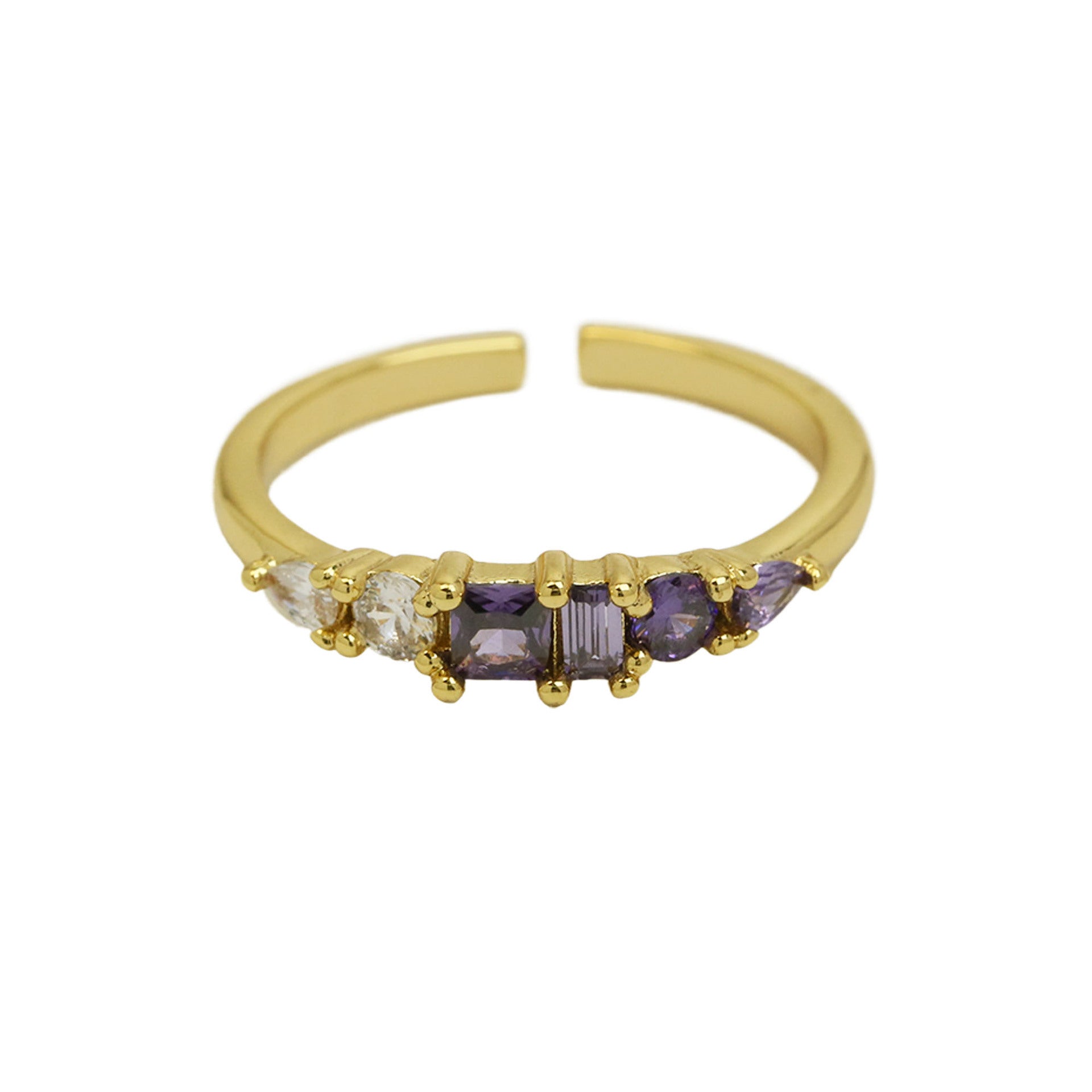 Minimal Birthstone Ring