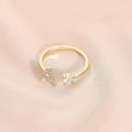 Initial Ring - Gold