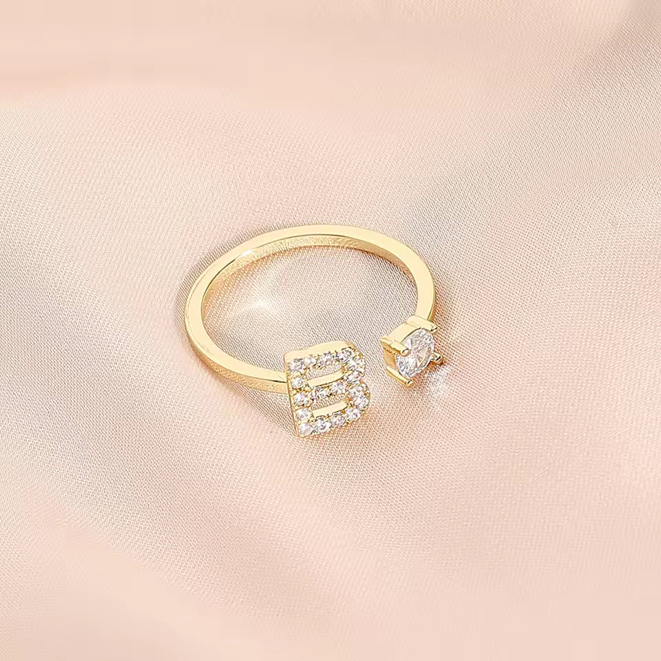 Initial Ring - Gold