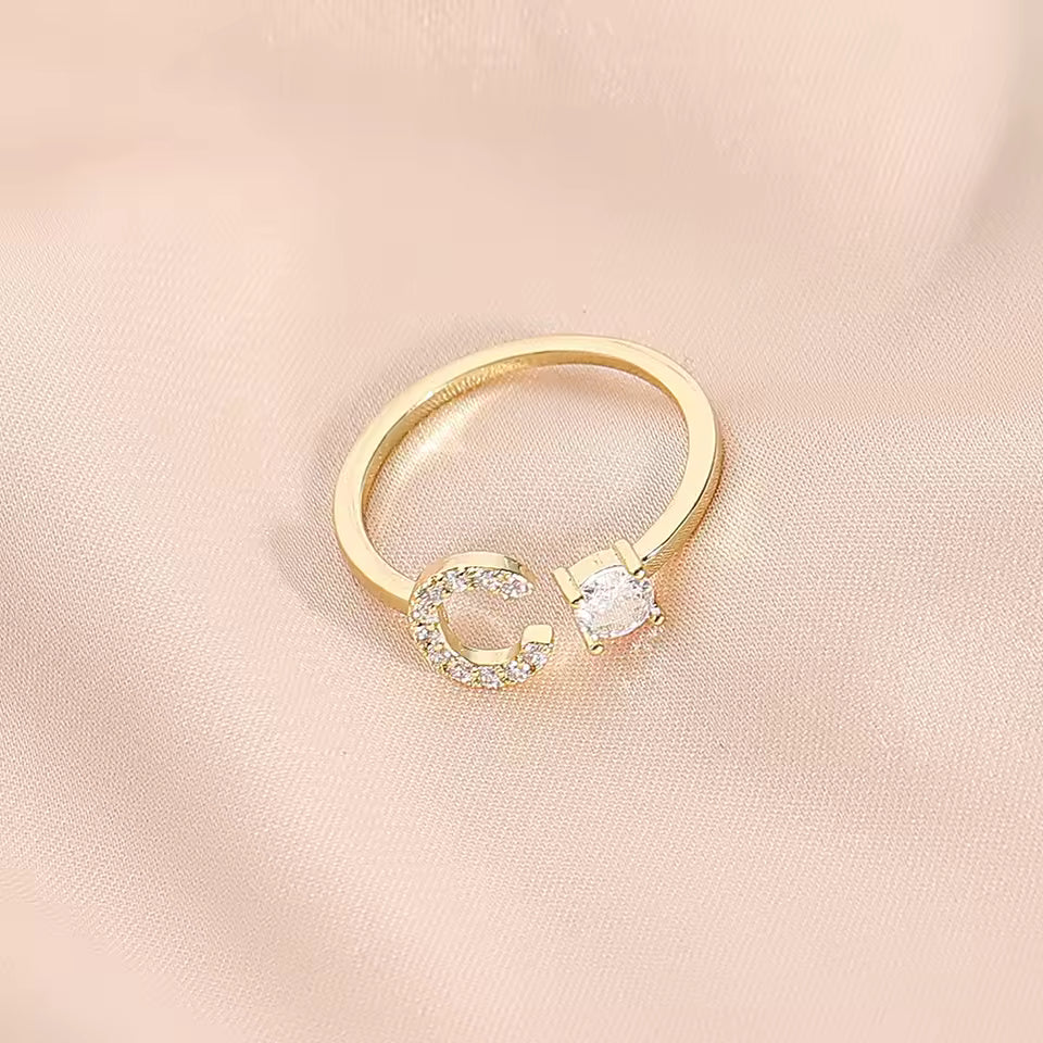 Initial Ring - Gold