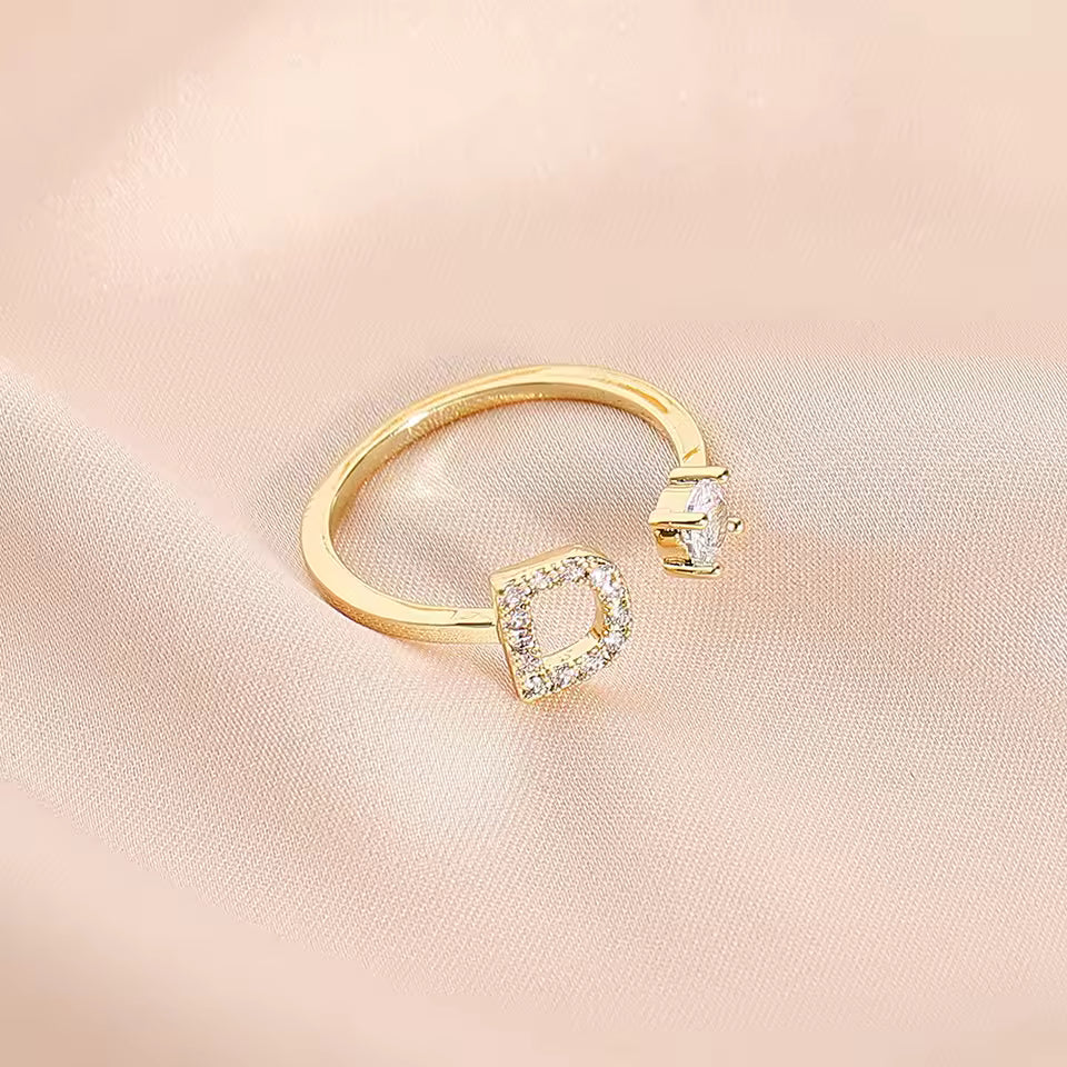 Initial Ring - Gold