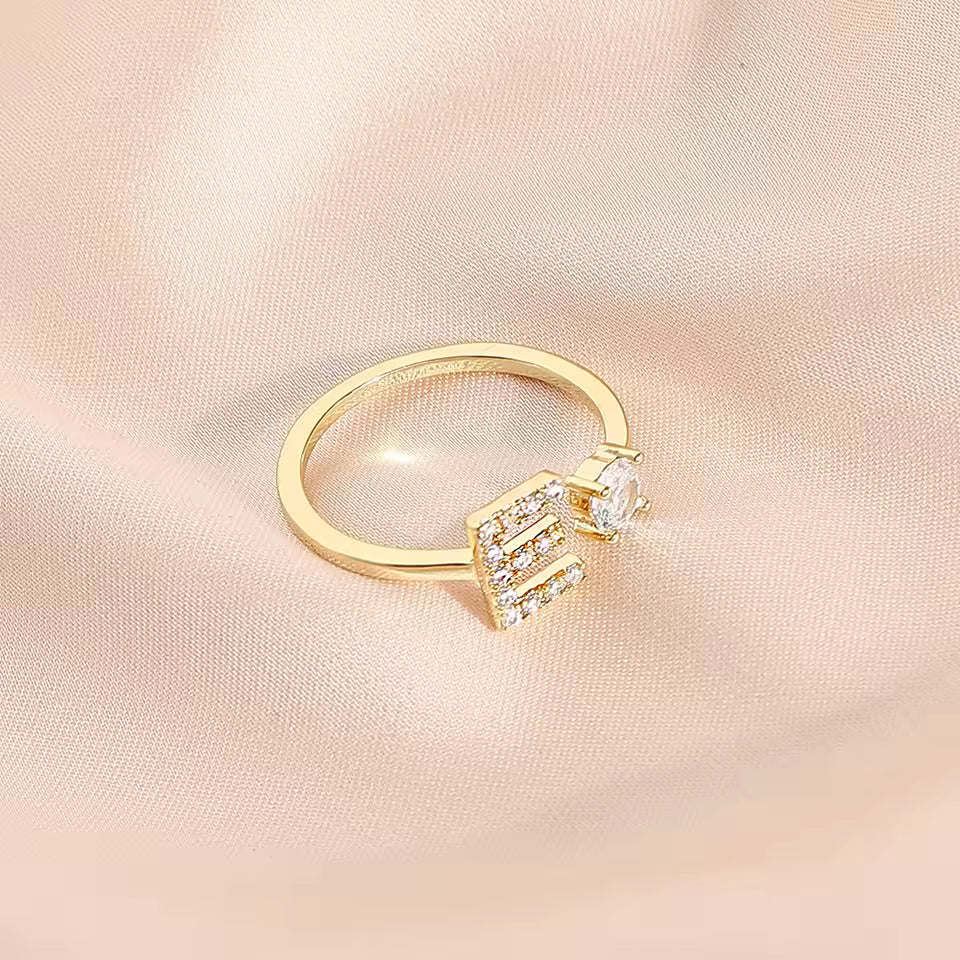 Initial Ring - Gold