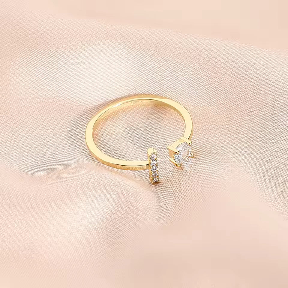 Initial Ring - Gold