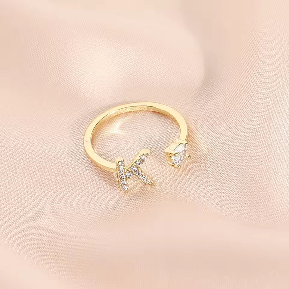 Initial Ring - Gold