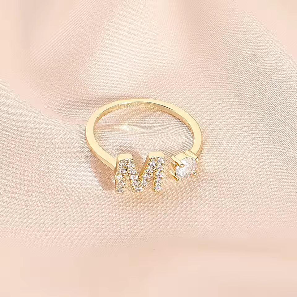 Initial Ring - Gold