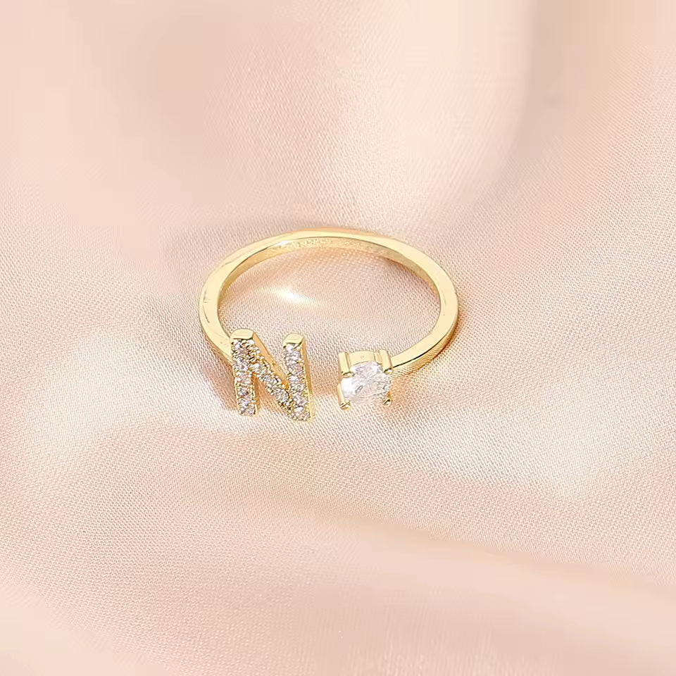 Initial Ring - Gold