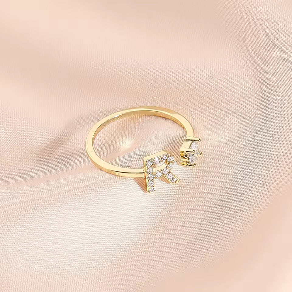 Initial Ring - Gold