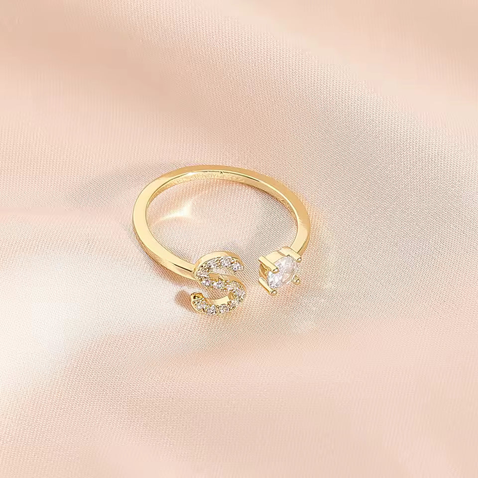 Initial Ring - Gold