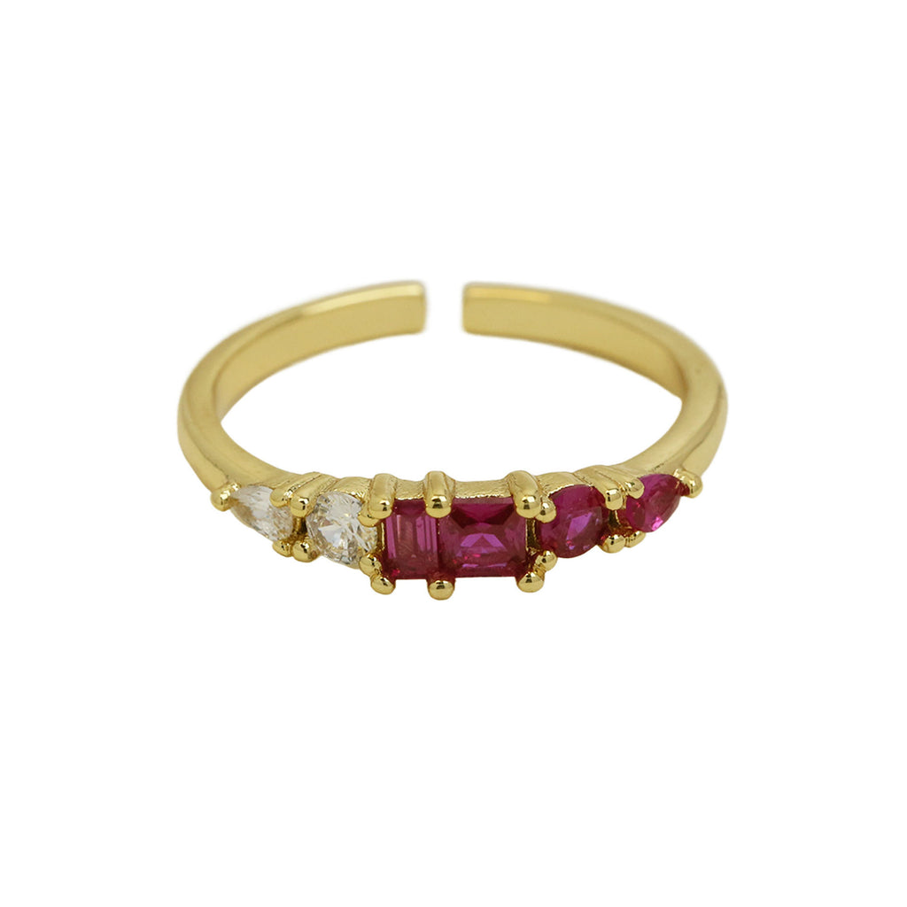 Minimal Birthstone Ring