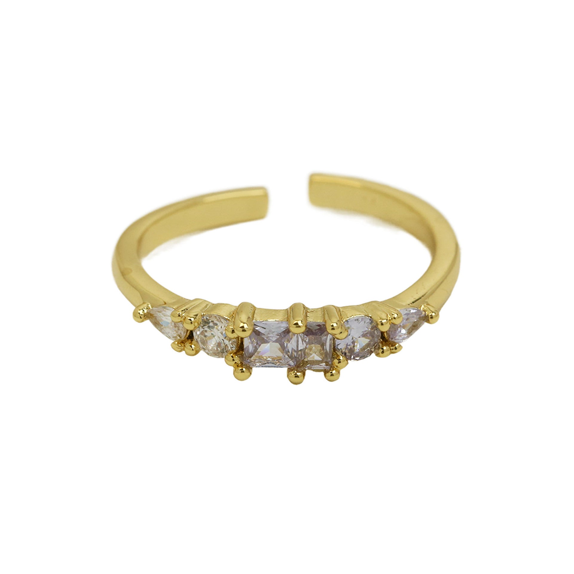 Minimal Birthstone Ring