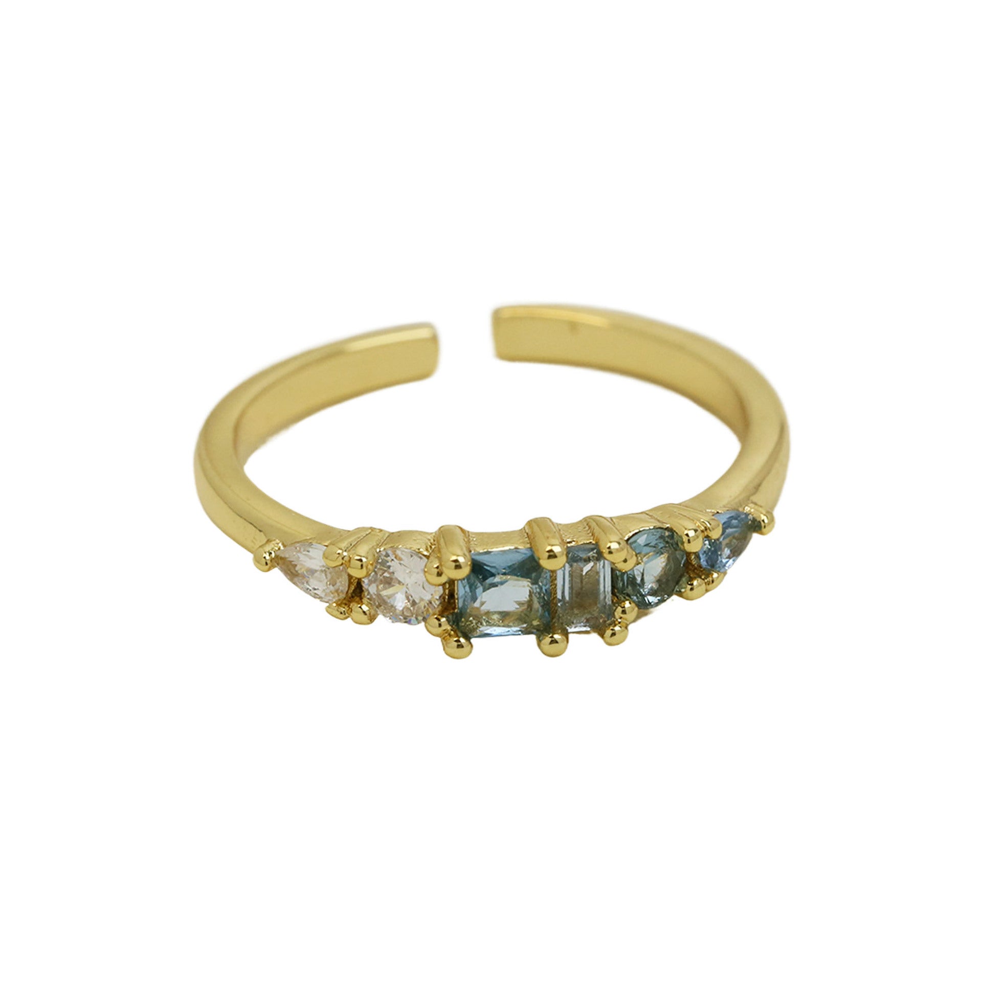 Minimal Birthstone Ring