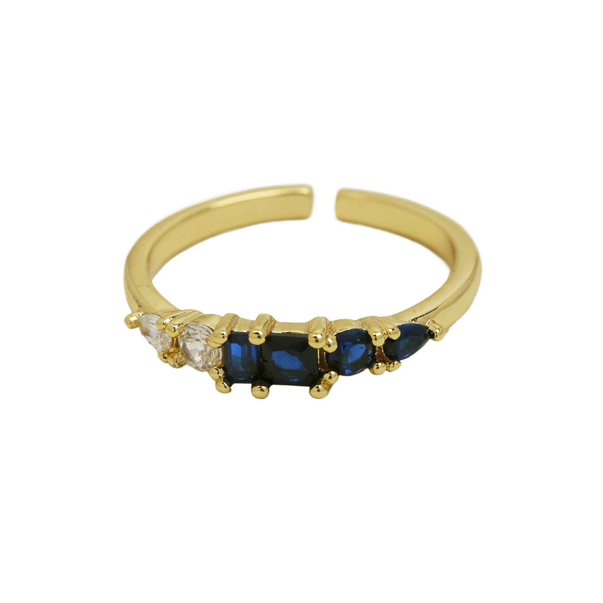 Minimal Birthstone Ring